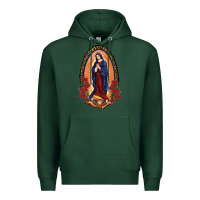 Sports Green Our Lady Of Guadalupe Premium Hoodie - RanaPortraitStore
