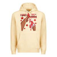 Pina Colada Bright Red I Have Two Moods Afro Girl Sneakers Premium Hoodie - texasbilliewilder