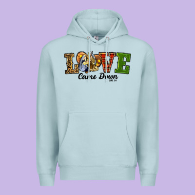 Premium Hoodie Love Came Down Baby Jesus Christmas
