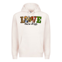 Pale Pink Love Came Down Baby Jesus Christmas Premium Hoodie - RanaPortraitStore