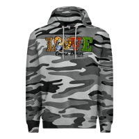 Slate Camo Love Came Down Baby Jesus Christmas Premium Hoodie - RanaPortraitStore