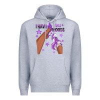 Heather Grey Purple I Have Two Moods Afro Girl Sneakers Premium Hoodie - texasbilliewilder