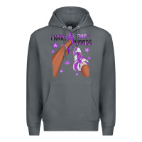 Rock Purple I Have Two Moods Afro Girl Sneakers Premium Hoodie - texasbilliewilder