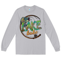Moon Dust lake babe Long Sleeve Tee - BarkalooDesign