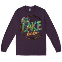 Plum lake babe Long Sleeve Tee - BarkalooDesign
