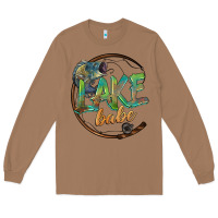 Toasted Coconut lake babe Long Sleeve Tee - BarkalooDesign