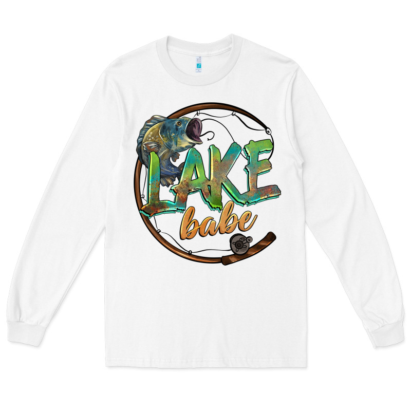 Lake Babe Long Sleeve Tee by BarkalooDesign | Teevron