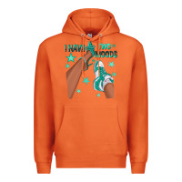 Carrot Teal I Have Two Moods Afro Girl Sneakers Premium Hoodie - texasbilliewilder