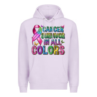 Lilac cancer survivor in all colors Premium Hoodie - texasbilliewilder