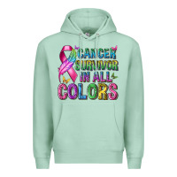 Seafoam cancer survivor in all colors Premium Hoodie - texasbilliewilder