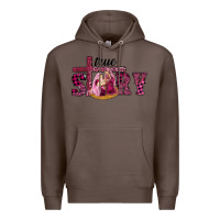 Coffee Pink Christmas true story holy family Premium Hoodie - RanaPortraitStore