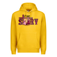 Lemon Pink Christmas true story holy family Premium Hoodie - RanaPortraitStore