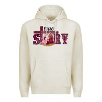 Oatmeal Heather Pink Christmas true story holy family Premium Hoodie - RanaPortraitStore