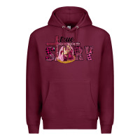 Burgundy Pink Christmas true story holy family Premium Hoodie - RanaPortraitStore