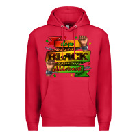 Cardinal dope black phlebotomist juneteenth Premium Hoodie - texasbilliewilder