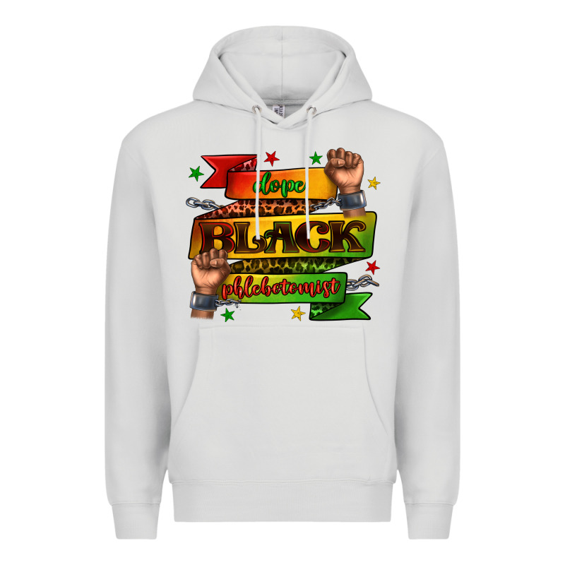 Dope Black Phlebotomist Juneteenth Premium Hoodie by texasbilliewilder | Teevron
