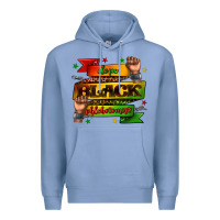 Colony Blue dope black phlebotomist juneteenth Premium Hoodie - texasbilliewilder