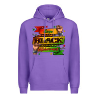Purple dope black phlebotomist juneteenth Premium Hoodie - texasbilliewilder