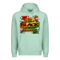 Seafoam dope black phlebotomist juneteenth Premium Hoodie - texasbilliewilder
