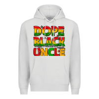Dove Grey dope black uncle with stars Premium Hoodie - texasbilliewilder