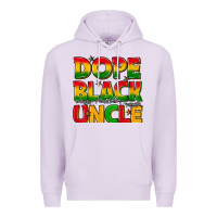 Lilac dope black uncle with stars Premium Hoodie - texasbilliewilder