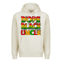 Oatmeal Heather dope black uncle with stars Premium Hoodie - texasbilliewilder