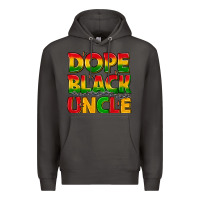 Smoke dope black uncle with stars Premium Hoodie - texasbilliewilder