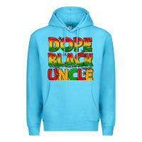 Dope Black Uncle With Stars Premium Hoodie | Teevron