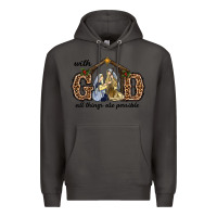 Smoke With God All Things Are Possible Premium Hoodie - RanaPortraitStore