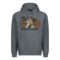 Rock With God All Things Are Possible Premium Hoodie - RanaPortraitStore