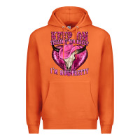 Carrot keep on talking yourself im not pretty Premium Hoodie - texasbilliewilder