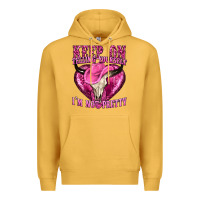 Mustard keep on talking yourself im not pretty Premium Hoodie - texasbilliewilder