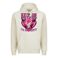 Oatmeal Heather keep on talking yourself im not pretty Premium Hoodie - texasbilliewilder
