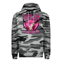 Slate Camo keep on talking yourself im not pretty Premium Hoodie - texasbilliewilder