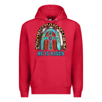 Cardinal He Is Risen Premium Hoodie - RanaPortraitStore