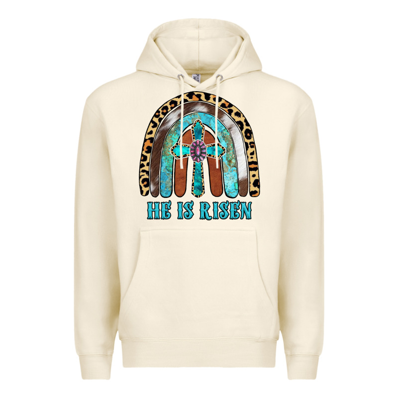 He Is Risen Premium Hoodie by RanaPortraitStore | Teevron