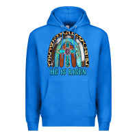 True Royal He Is Risen Premium Hoodie - RanaPortraitStore