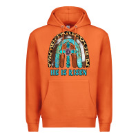 Carrot He Is Risen Premium Hoodie - RanaPortraitStore