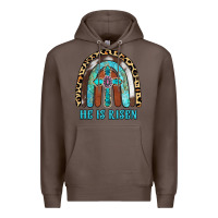 Coffee He Is Risen Premium Hoodie - RanaPortraitStore