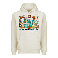 Oatmeal Heather But i think i love Fall most of all gnome Premium Hoodie - RanaPortraitStore