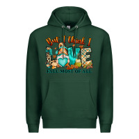 Sports Green But i think i love Fall most of all gnome Premium Hoodie - RanaPortraitStore