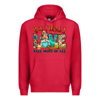Cardinal But i think i love Fall most of all gnome Premium Hoodie - RanaPortraitStore