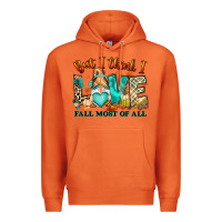 Carrot But i think i love Fall most of all gnome Premium Hoodie - RanaPortraitStore