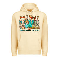 Pina Colada But i think i love Fall most of all gnome Premium Hoodie - RanaPortraitStore