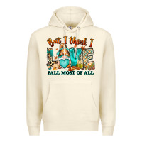Sandshell But i think i love Fall most of all gnome Premium Hoodie - RanaPortraitStore
