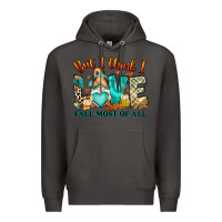 Smoke But i think i love Fall most of all gnome Premium Hoodie - RanaPortraitStore