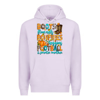 Lilac Boots flannels bonfires leggins American Football Premium Hoodie - RanaPortraitStore