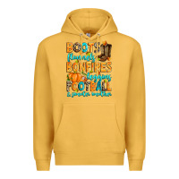 Mustard Boots flannels bonfires leggins American Football Premium Hoodie - RanaPortraitStore