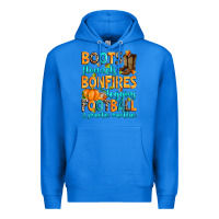 True Royal Boots flannels bonfires leggins American Football Premium Hoodie - RanaPortraitStore