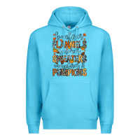 Ocean Blue Bonfires flannels Premium Hoodie - RanaPortraitStore